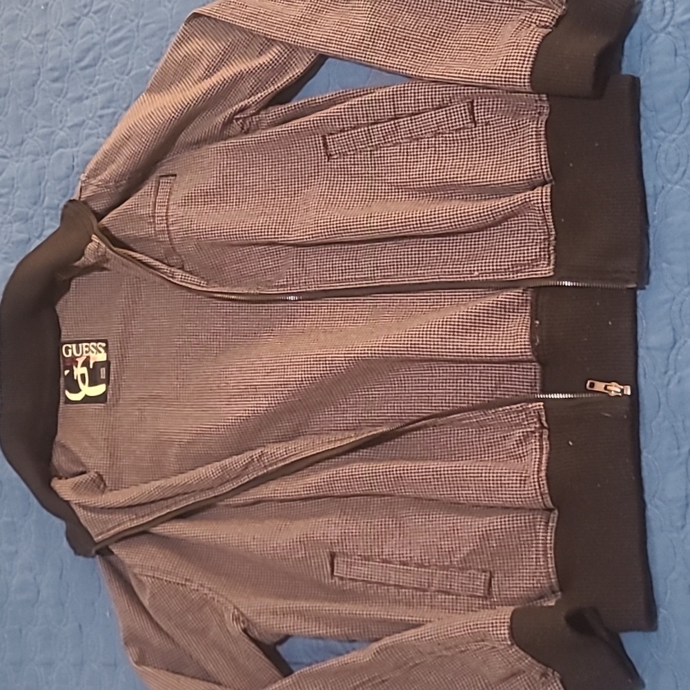 Vintage Guess houndstooth jacket size M